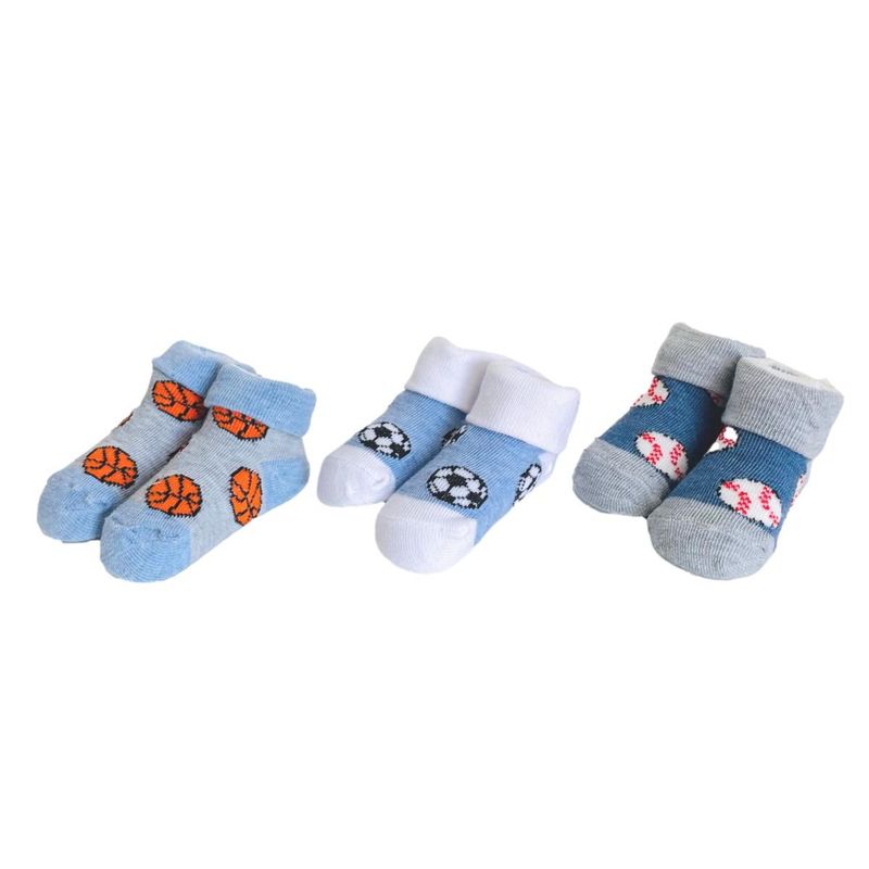 MUNDO BEBE - Medias Para Bebés Niña Y Niño Set x 3 Bebe
