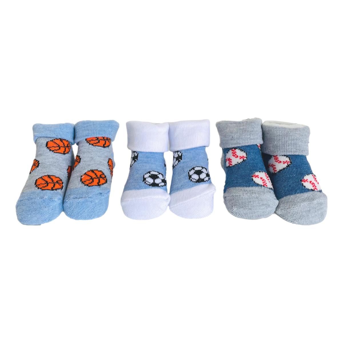 MUNDO BEBE - Medias Para Bebés Niña Y Niño Set x 3 Bebe