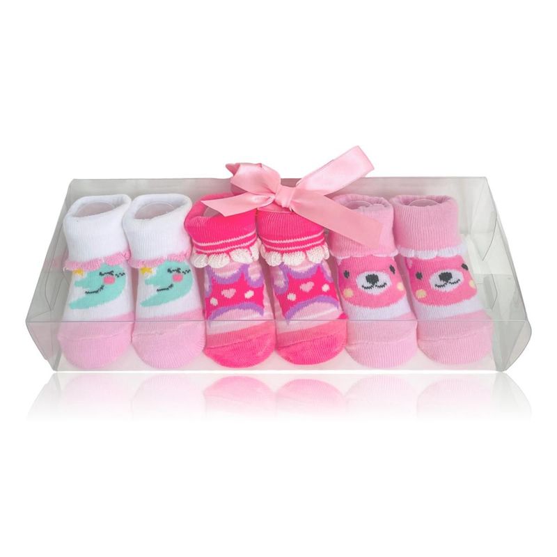 MUNDO BEBE - Medias Para Bebés Niña Y Niño Set x 3 Bebe