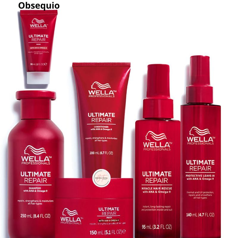 WELLA - Kit Wella Ultimate Repair completo.---