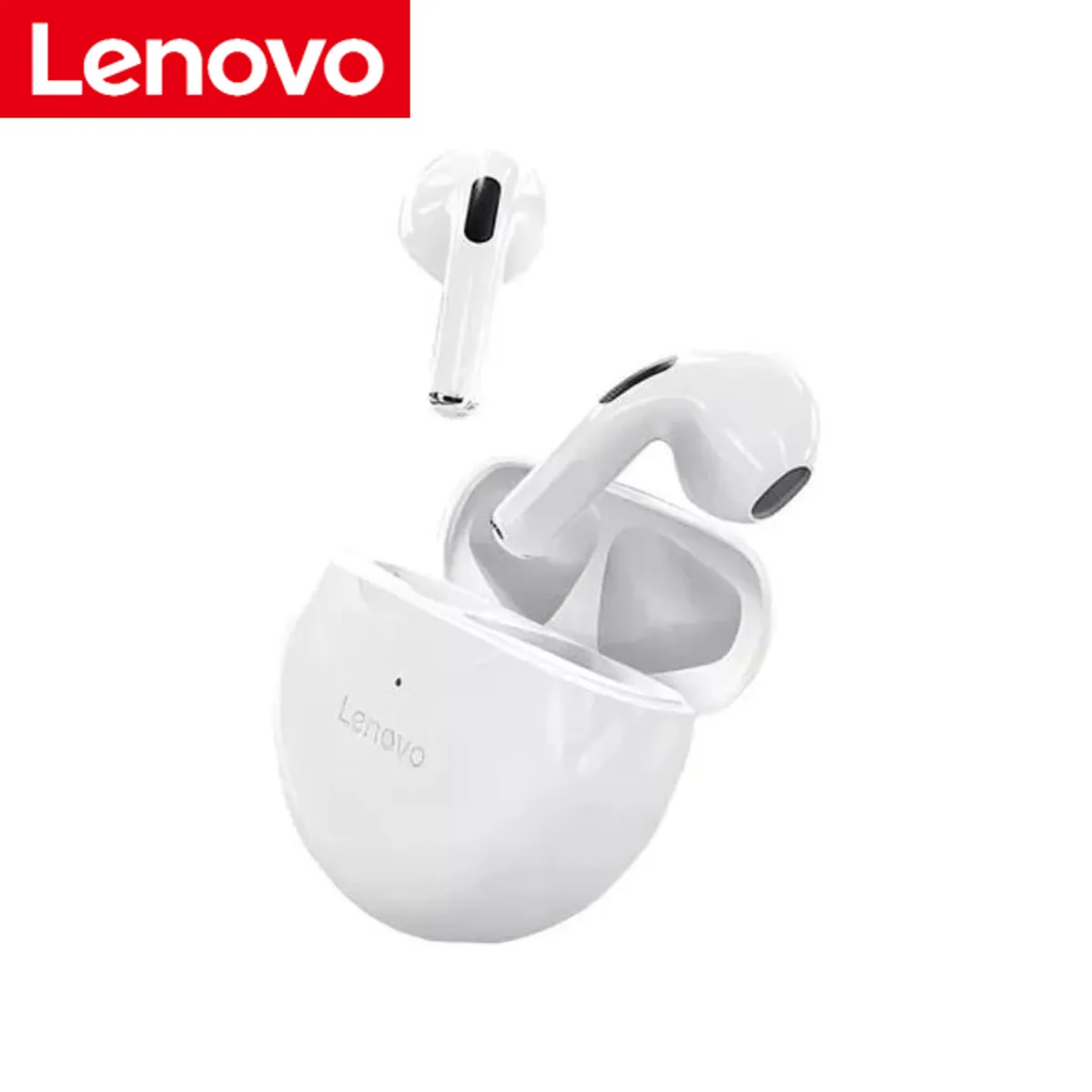 LENOVO - Audifonos Inalámbricos Bluetooth Lenovo Livepods HT38 HD BLANCO