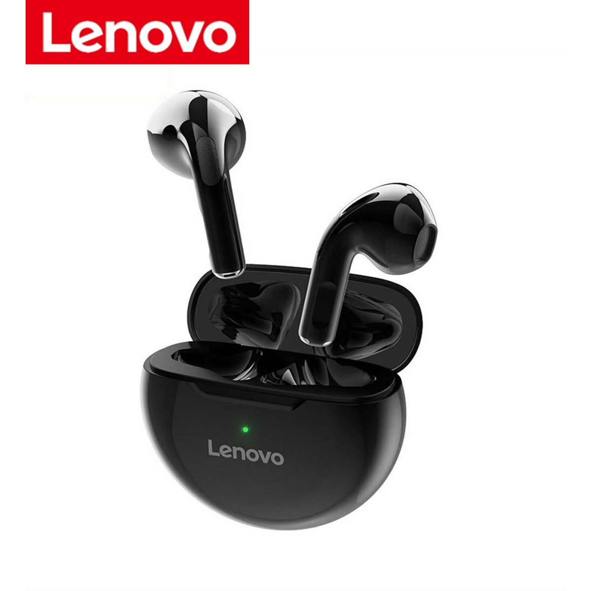 LENOVO - Audifonos Inalámbricos Bluetooth Lenovo Livepods HT38 HD NEGRO