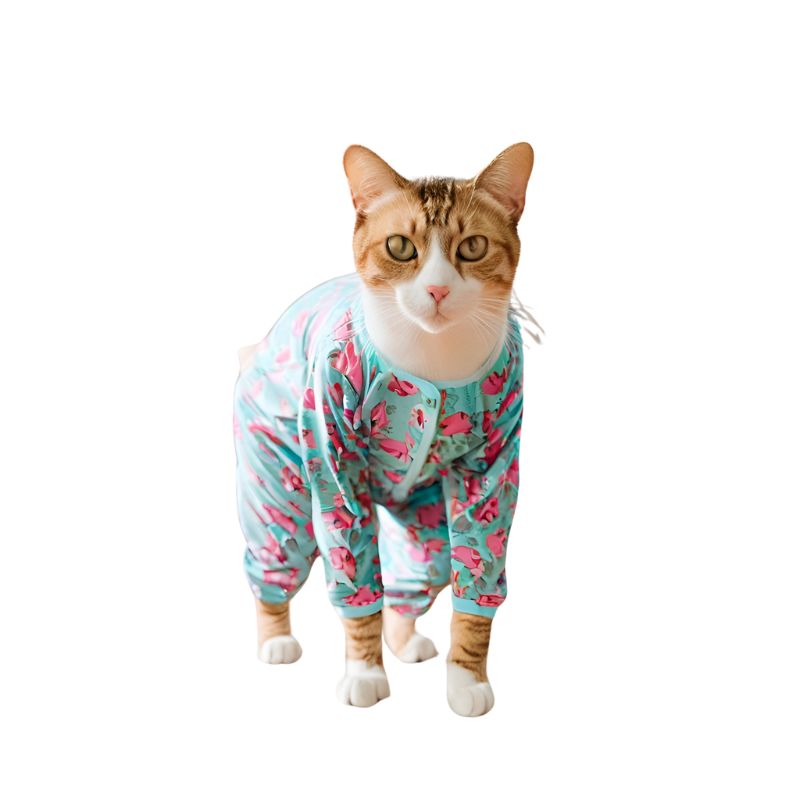 GENERICO - PIJAMA PARA GATOS TALLA M