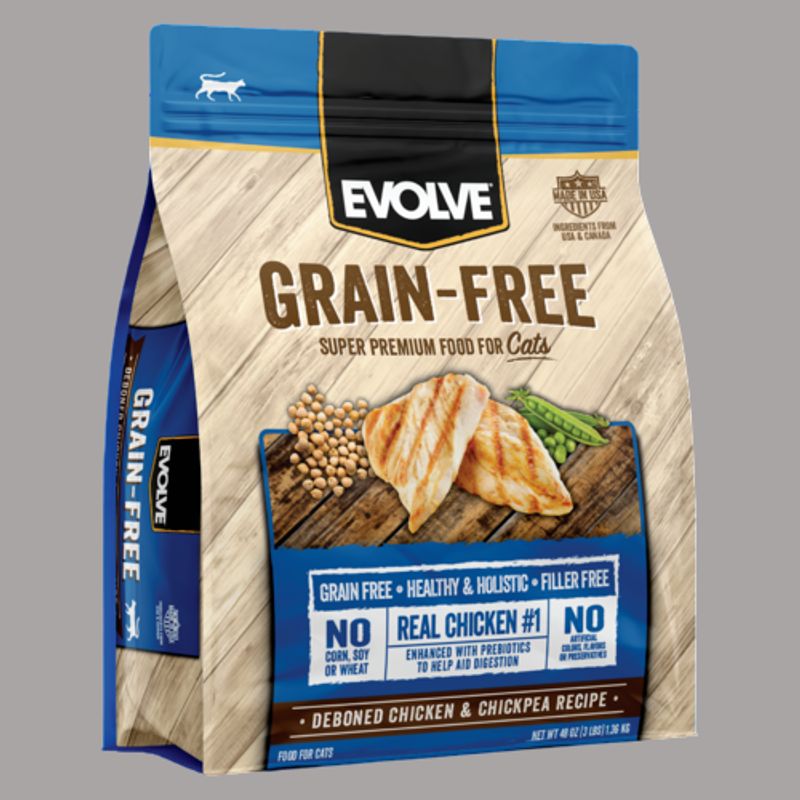 EVOLVE - Evolve Cat Grain Free Chicken - Pollo 3lb