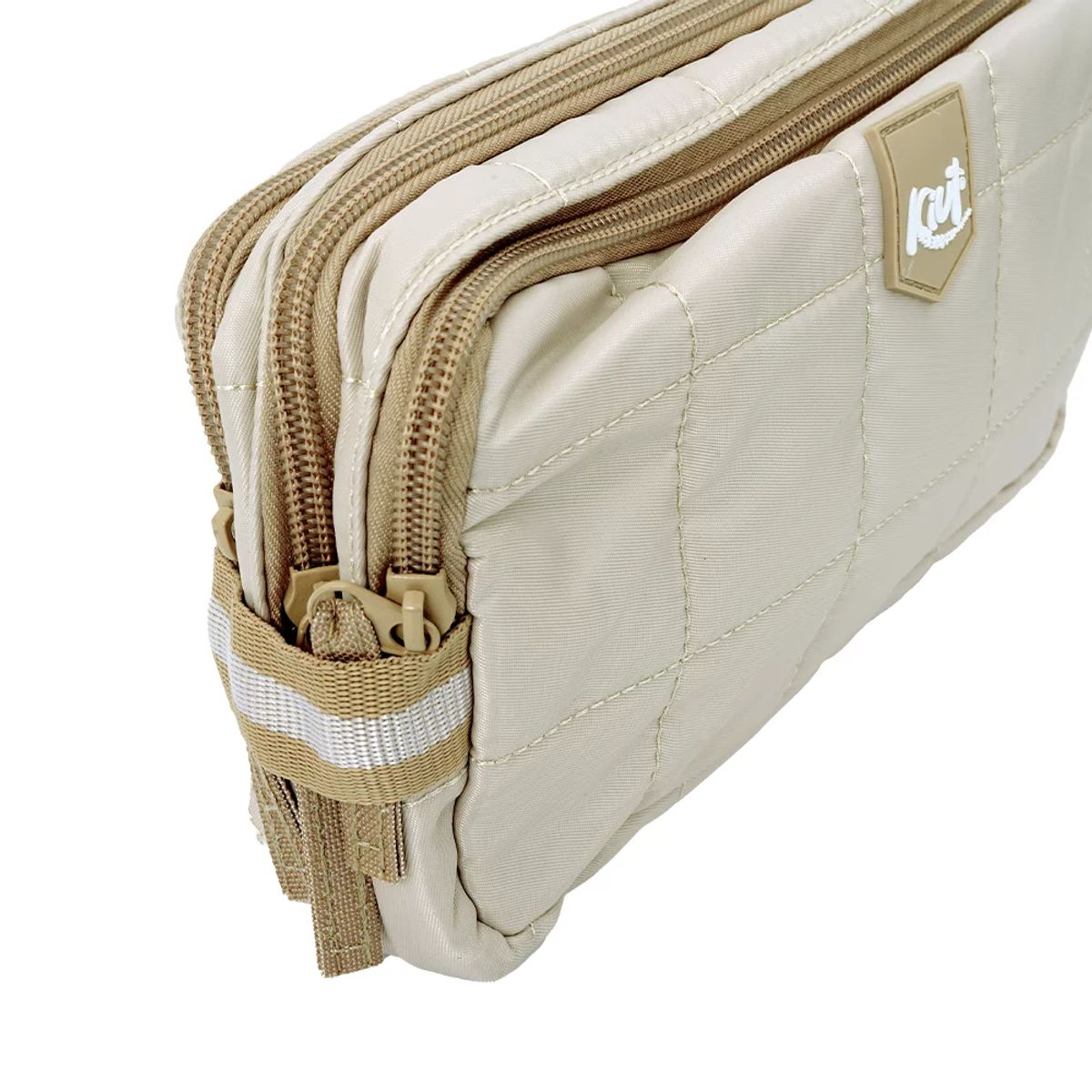 KIUT - Cartuchera 3 Bolsillos Beis  572193 Kiut