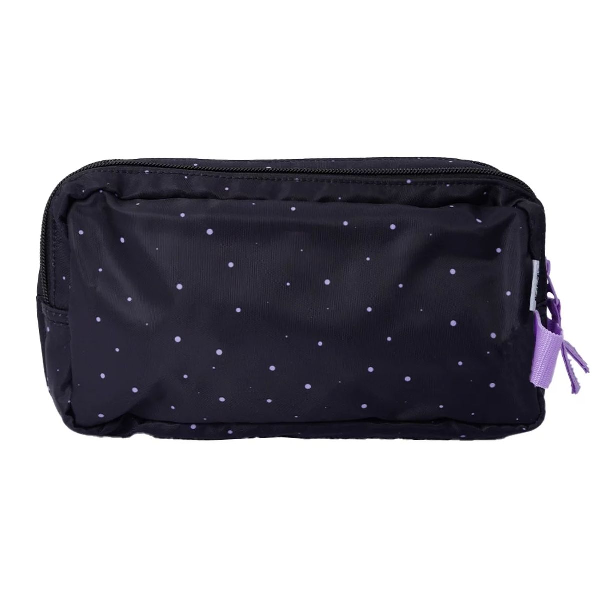KIUT - Cartuchera 3 Bolsillos Negra Dots  572211 Kiut