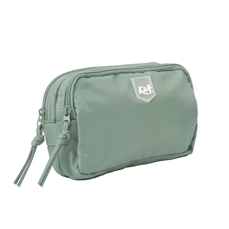 KIUT - Cartuchera 2 Bolsillos Verde Kiut 572208 Norma