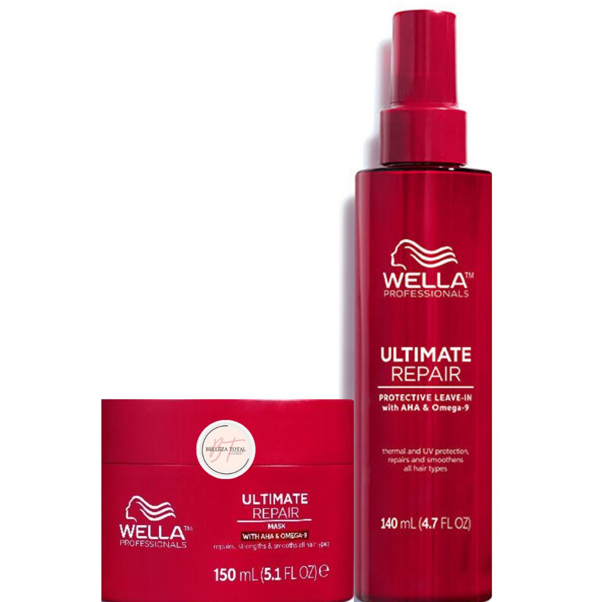 WELLA - Duo Wella Ultimate Repair Mascarilla + Termoprotector
