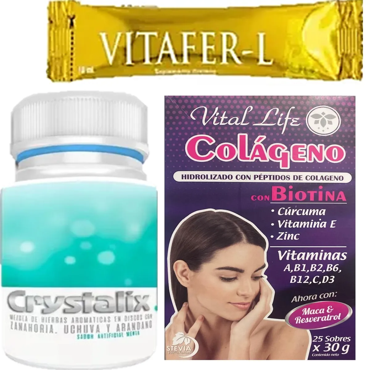 GENERICO - CRYSTALIX - MEJORA LA VISION - RESTAURA LA VISION + COLAGENO