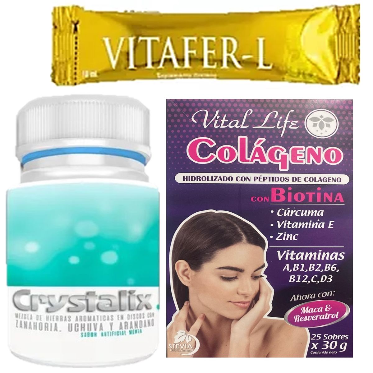 GENERICO - CRYSTALIX - MEJORA LA VISION - RESTAURA LA VISION + COLAGENO