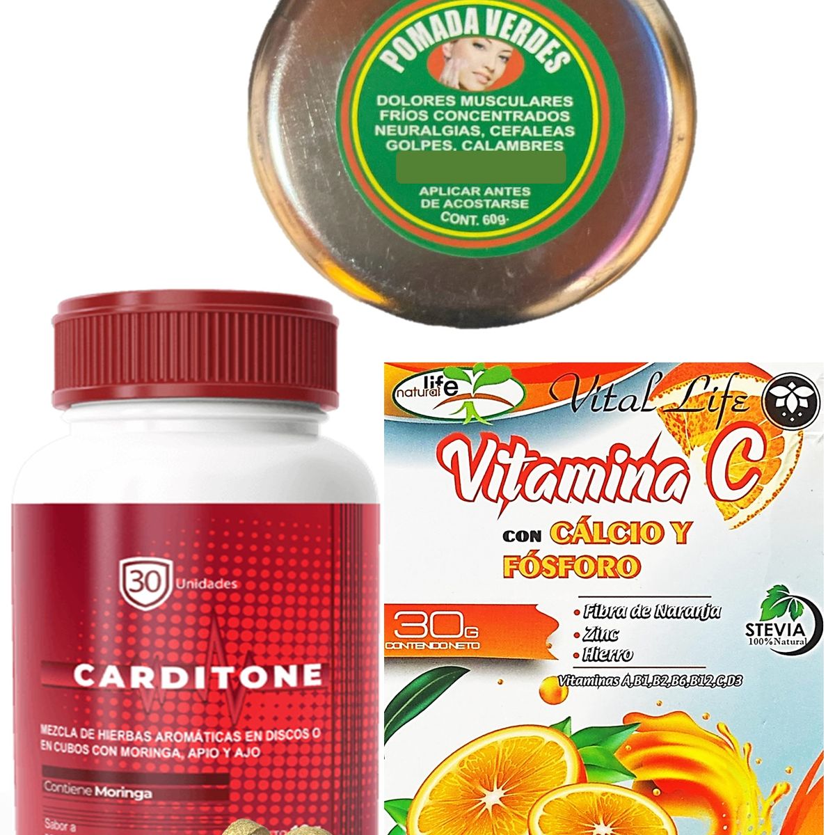 GENERICO - CARDITONE VITAMINA C NORMALIZA LA PRESION Y ELIMINA LA ATEROSCLEROSIS