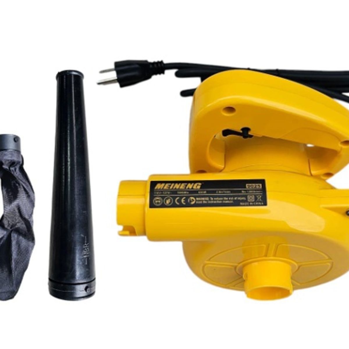 GENERICO - Maquina Sopladora Electrica 110V 600W Amarilla