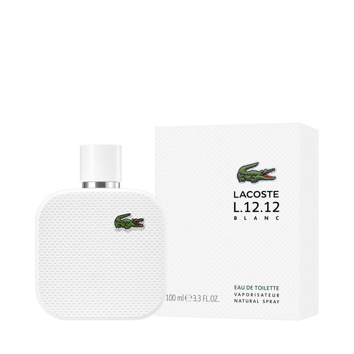 LACOSTE - Perfume Lacoste L.12.12 White Hombre 100 ml Eau de toilette 