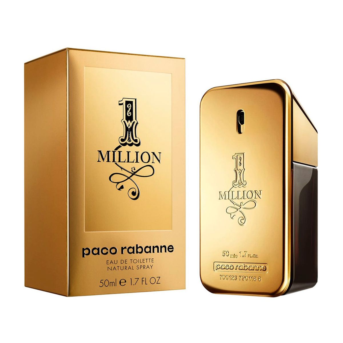 RABANNE - Perfume Rabanne 1 Million Hombre 50 ml Eau de toilette 