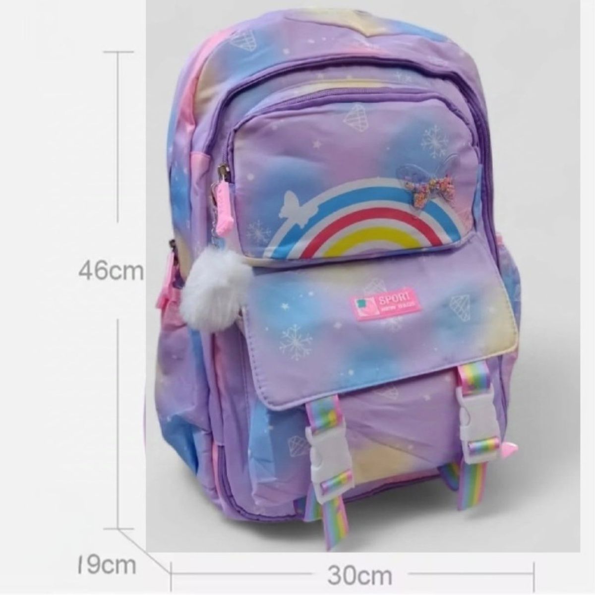 GENERICO - Morral almacenamiento bolso verde