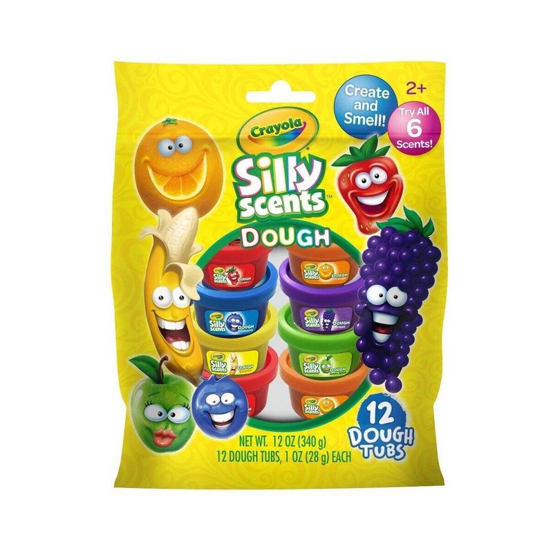 CRAYOLA - MASA Y PLASTILINA CRAYOLA AROMATICA DE 12 UNID. DE 1OZ
