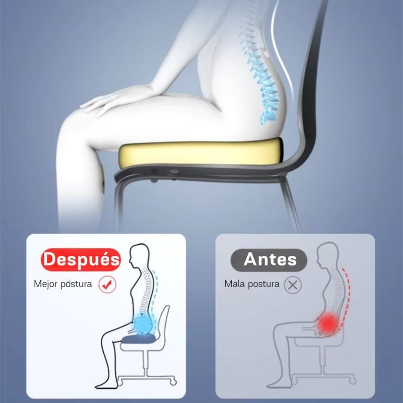 IMPORTADORA MAKA - Cojín Y lumbar para silla