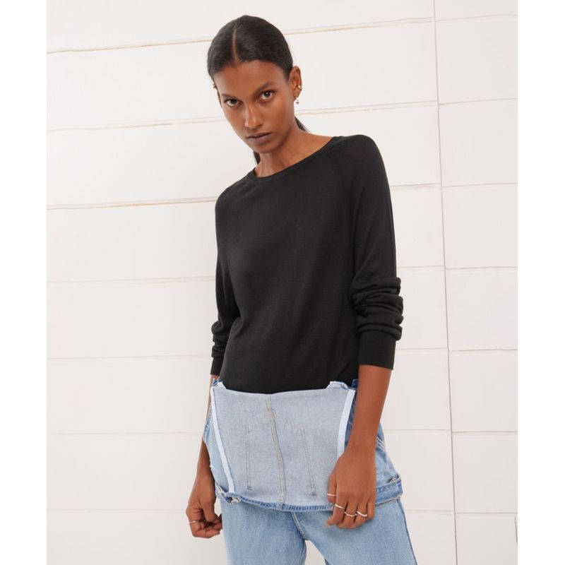 SEVEN SEVEN - Saco Para Mujer Cuello Redondo Color Negro Marca Seven Seven #28330595