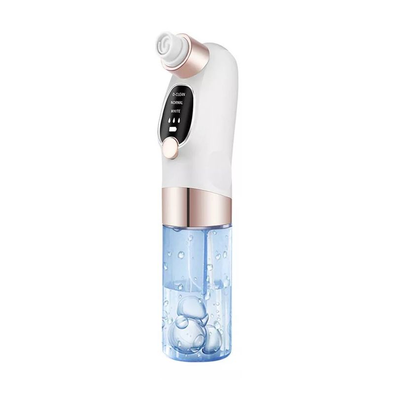GENERICO - Aspiradora Extractor Facial 6 Cabezales Quita Puntos Negros