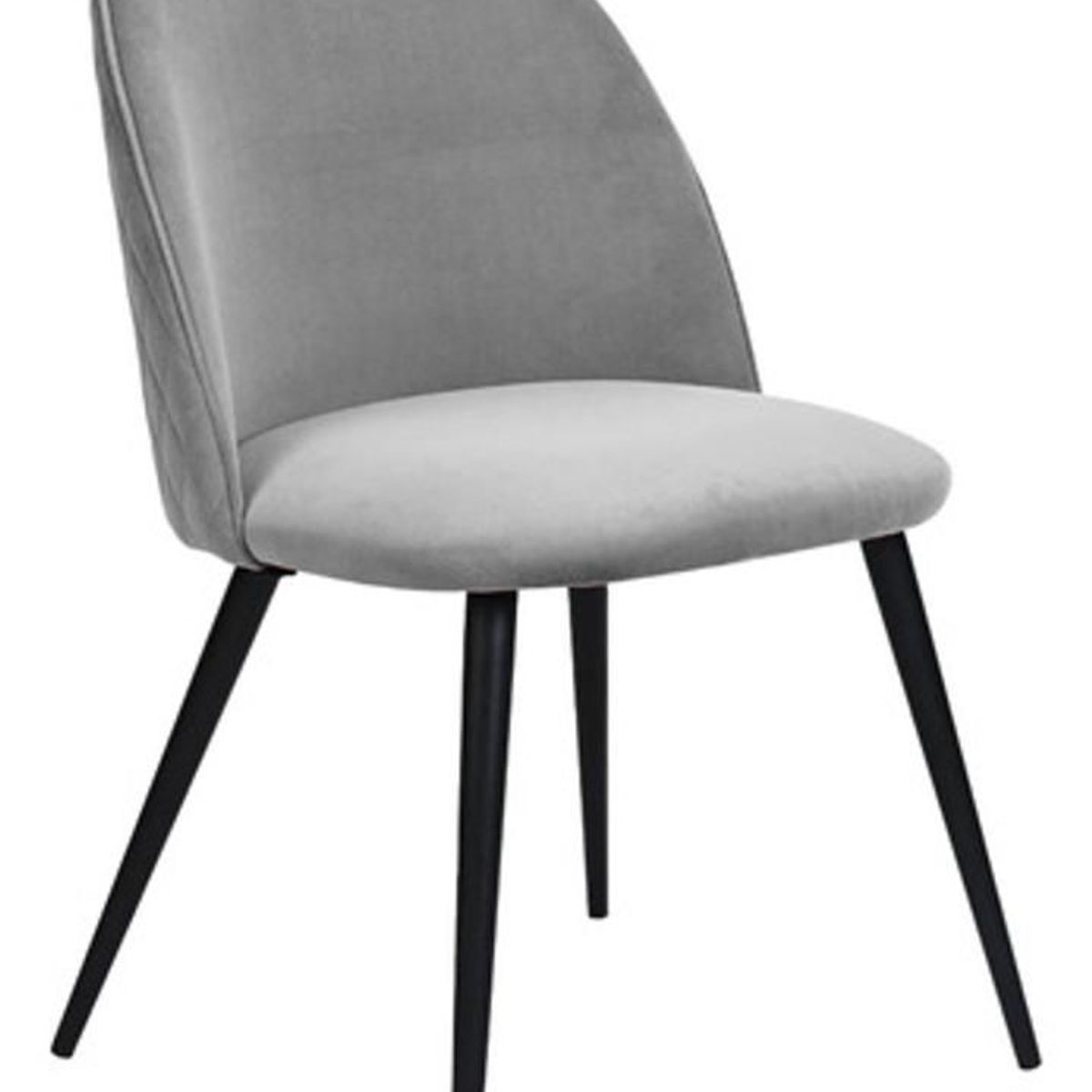 DIMATEX LEON - Silla Decorativa Mueble Sala Comedor Dormitorio Refkira Gris