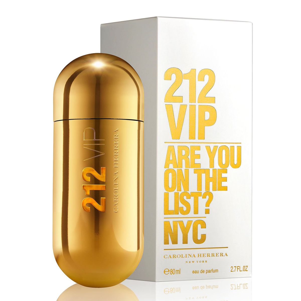 CAROLINA HERRERA - Perfume Carolina Herrera 212 Vip Mujer 80 ml Eau de parfum 