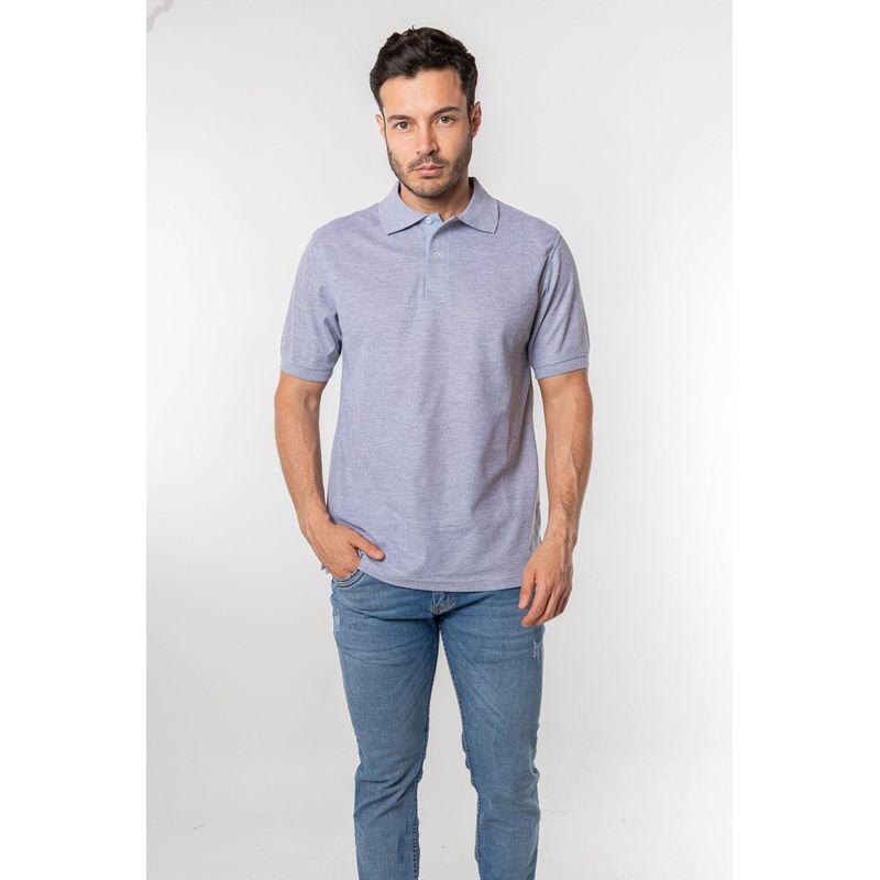 KP K'PO KING - Camiseta tipo polo para hombre gris Kapo