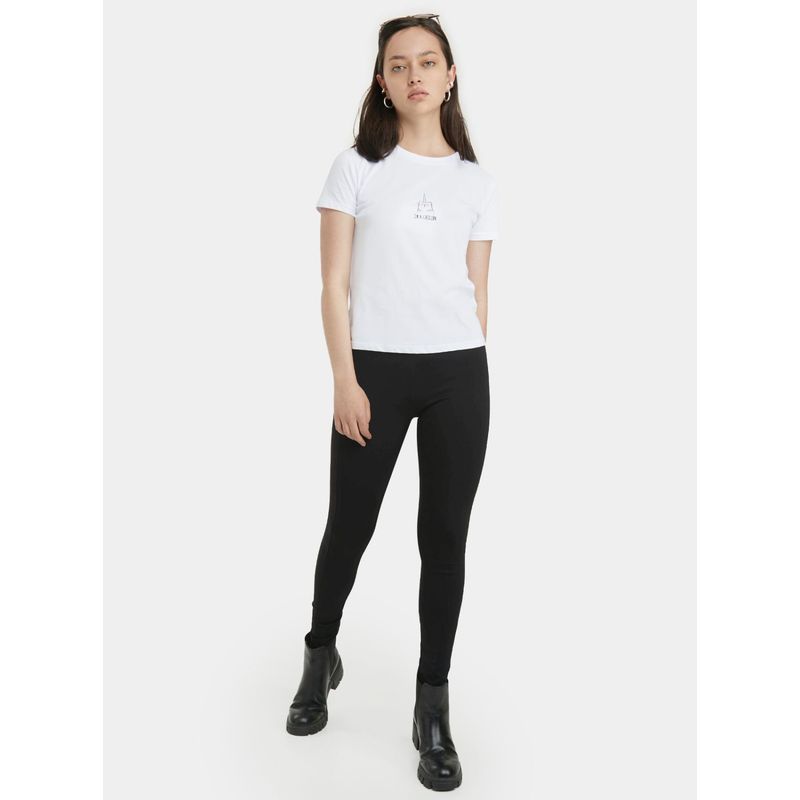 SEVEN SEVEN - Leggins Para Mujer Largo Color Negro Marca Seven Seven #28230578