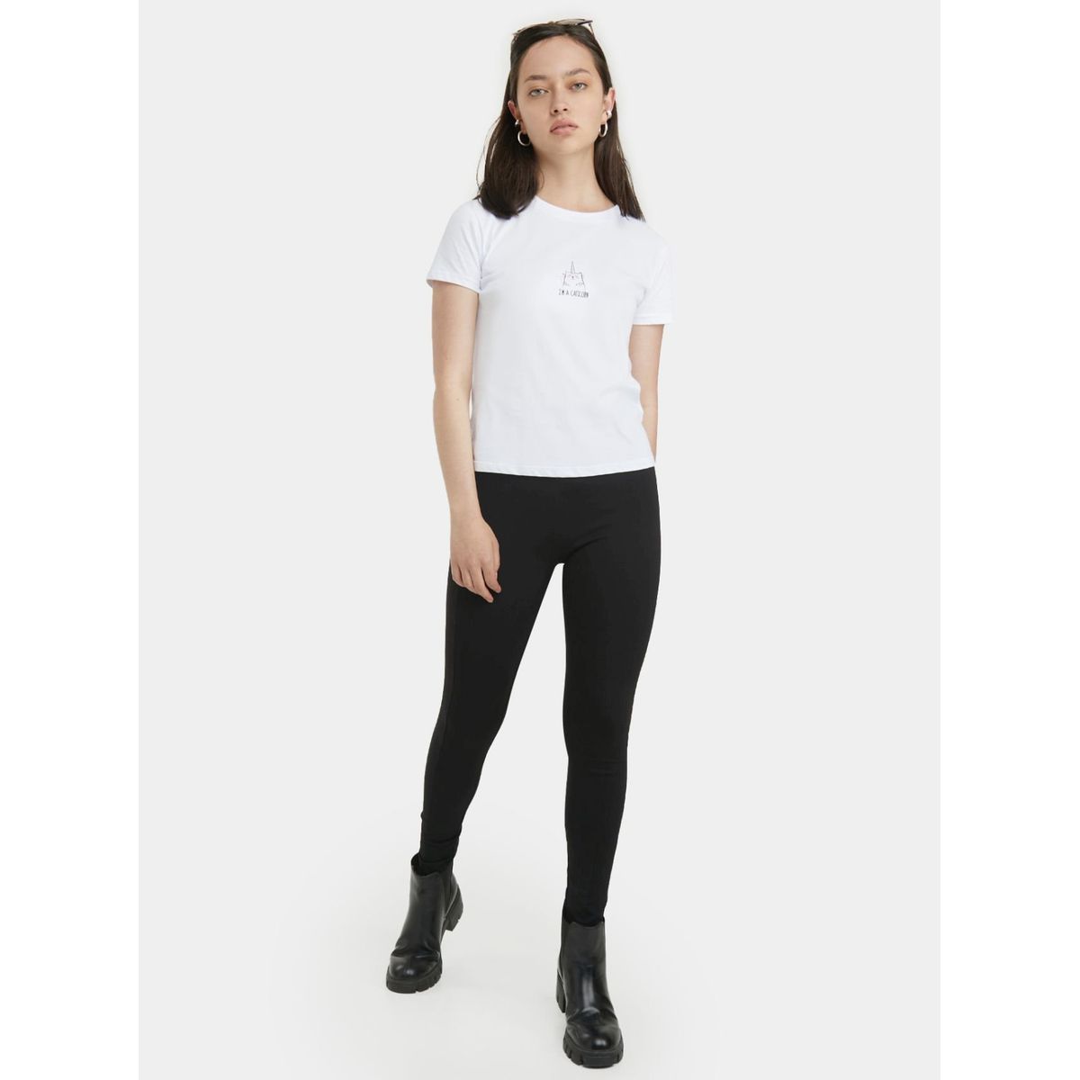 SEVEN SEVEN - Leggins Para Mujer Largo Color Negro Marca Seven Seven #28230578
