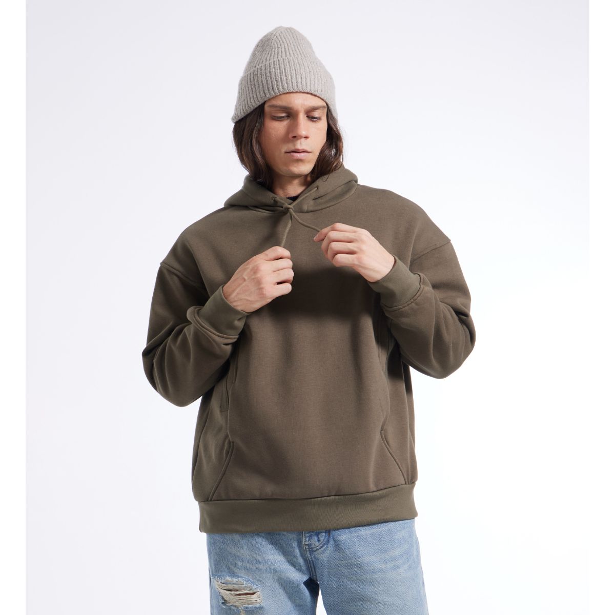 SEVEN SEVEN - Buzo Para Hombre Hoodie Color Verde  Marca Seven Seven #45060585