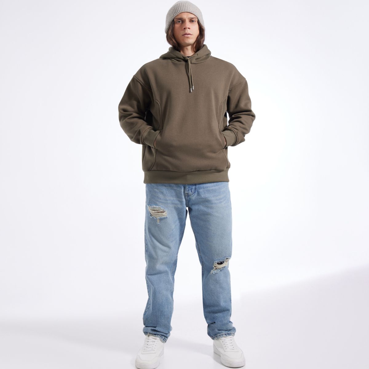 SEVEN SEVEN - Buzo Para Hombre Hoodie Color Verde  Marca Seven Seven #45060585