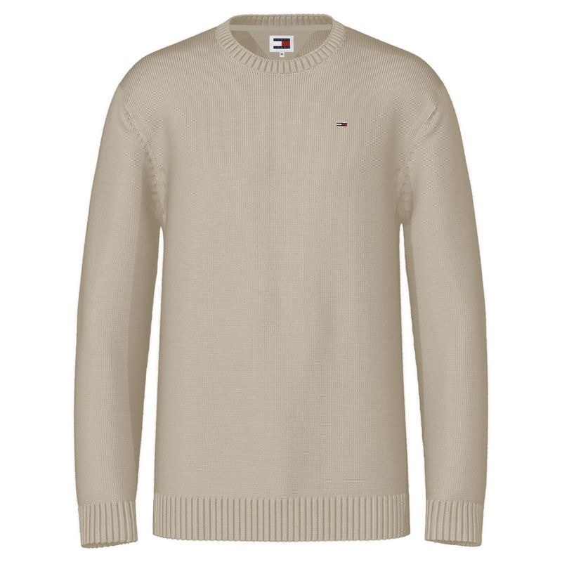 TOMMY HILFIGER - Saco beige essential de corte slim Tommy Jeans