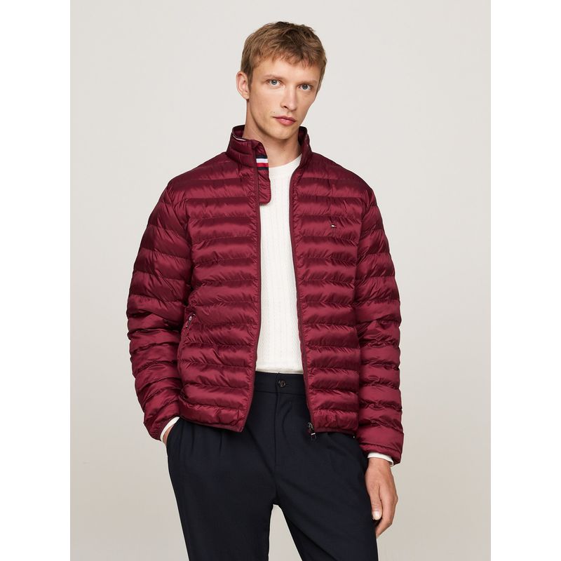 TOMMY HILFIGER - Chaqueta Vinotinto acolchada plegable termal Tommy Hilfiger