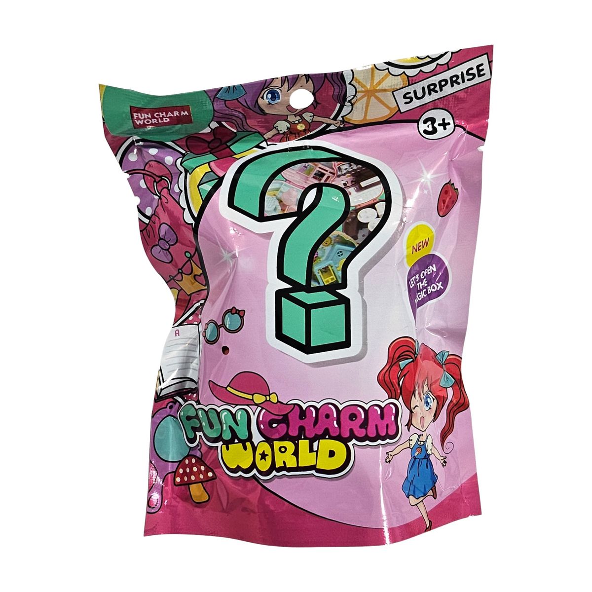 LOOMPA - Juguete Cápsula Sorpresa Con Casa Y Muñeca 8x7cm Fun Charm