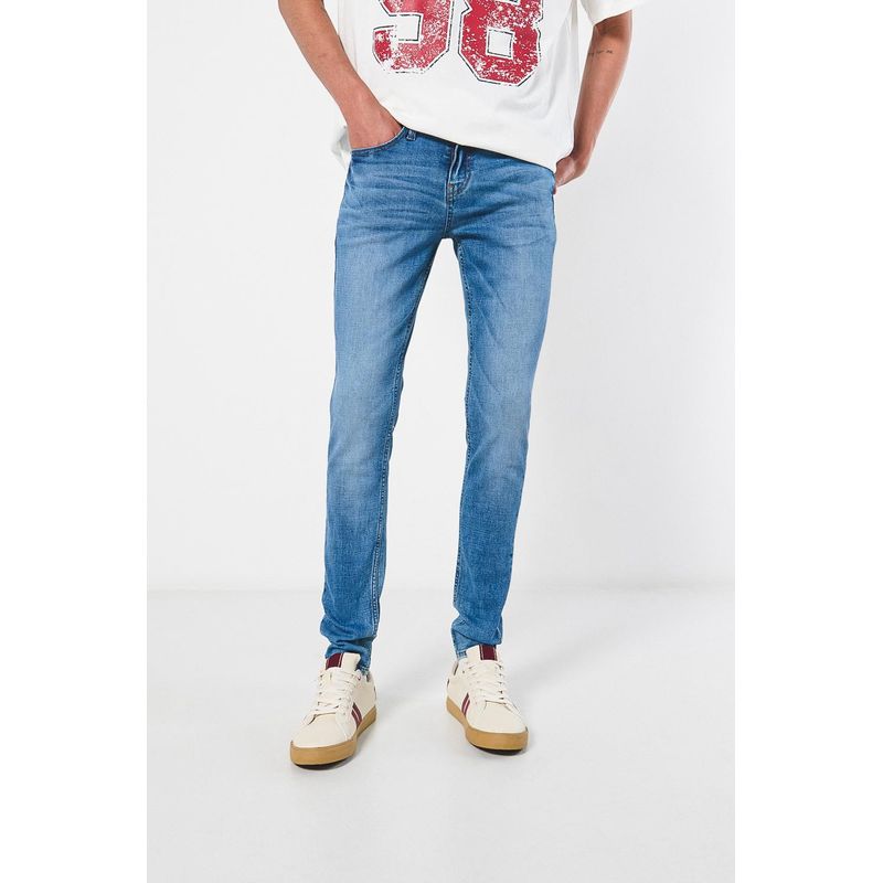KOAJ - KOAJ Jean Super skinny fit tiro bajo Hombre