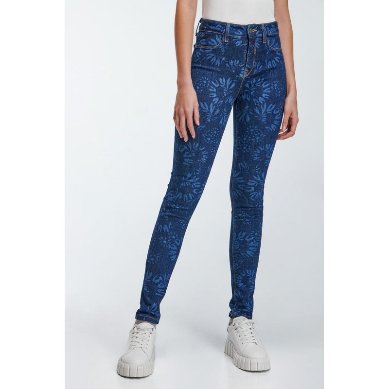 KOAJ - KOAJ Jean Jegging tiro alto MUJER