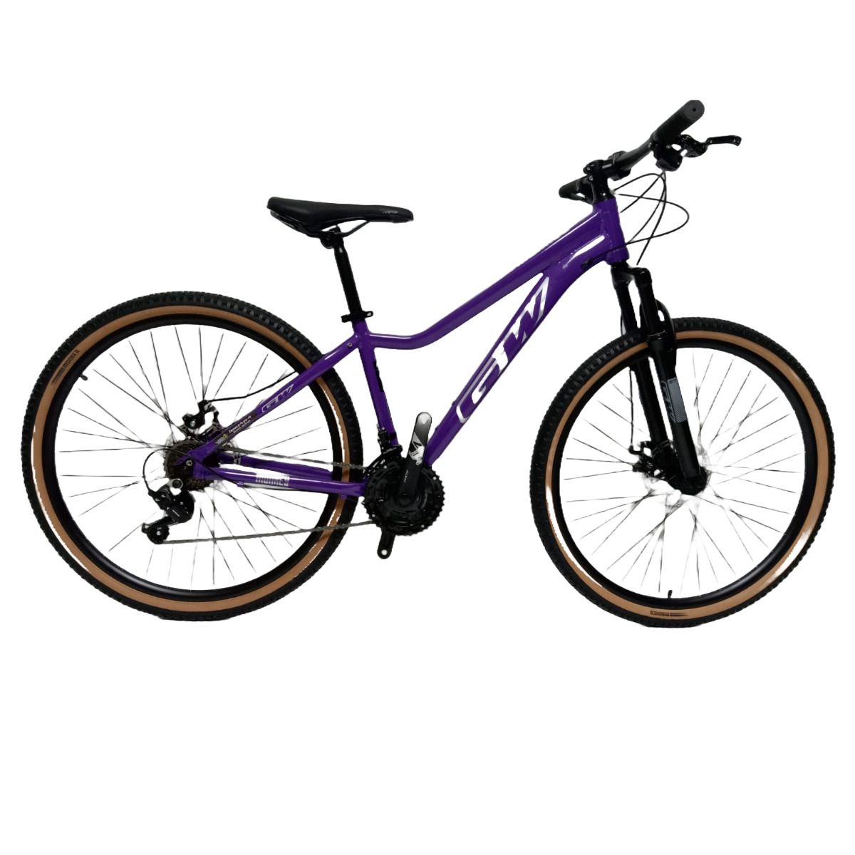 MONKEY - BICICLETA TODOTERRENO RIN 27.5 GW MONKEY ALUMINIO 7VEL MEC VIOLETA T/13