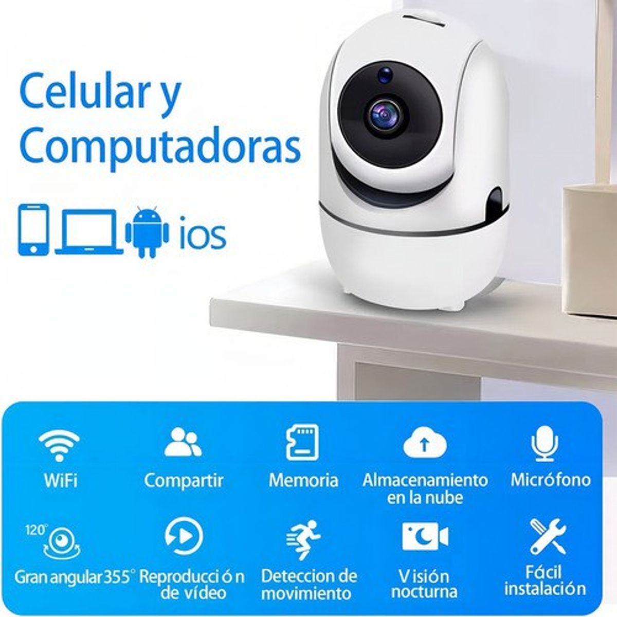 GENERICO - MONITOR PARA BEBE - CAMARA DE SEGURIDAD Y VIGILANCIA ULTRAHD