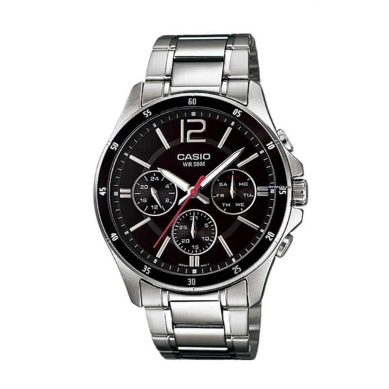 CASIO - Reloj Casio Modelo MTP-1374D-1A Diseño Elegante
