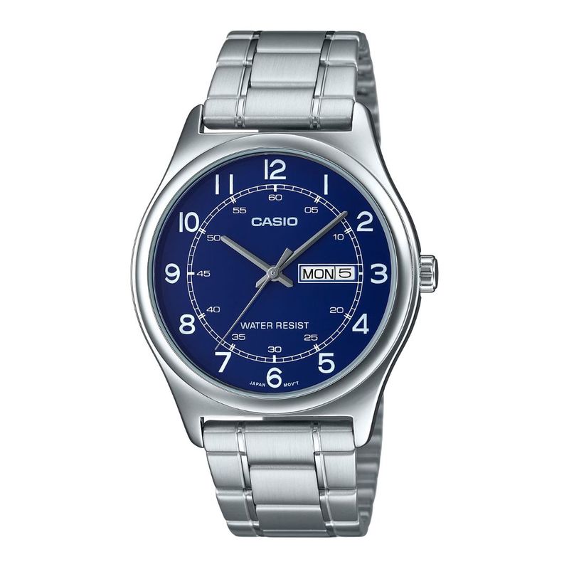 CASIO - Reloj Casio Modelo MTP-V006D-2B Diseño Casual