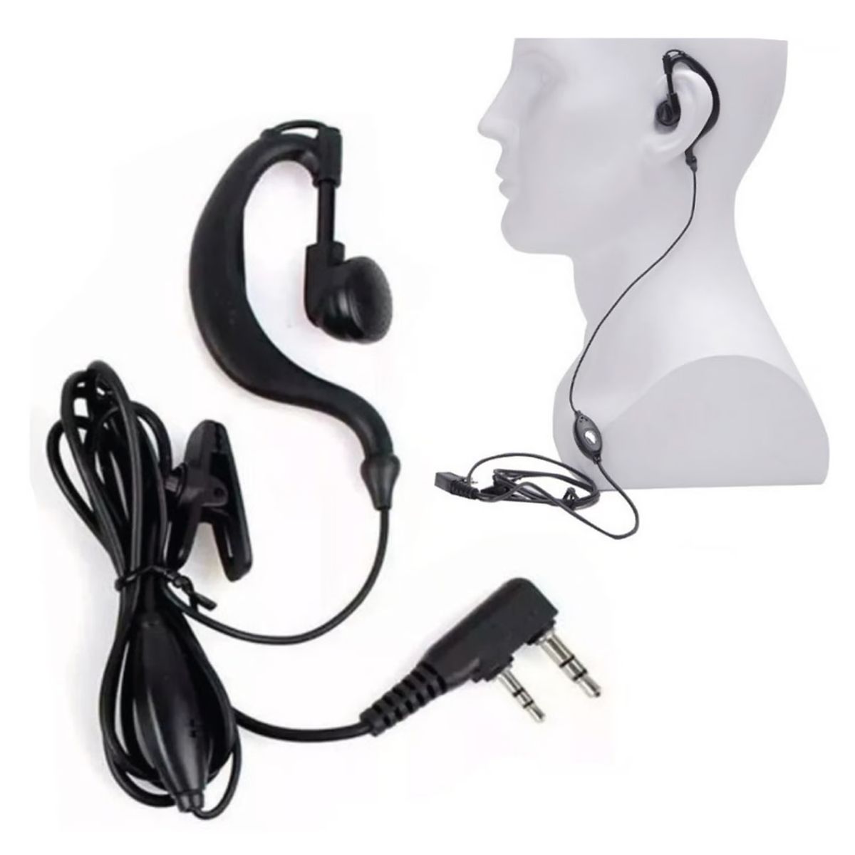 GENERICO - Manos Libres para Radios Walkie Talkies Motorola C1