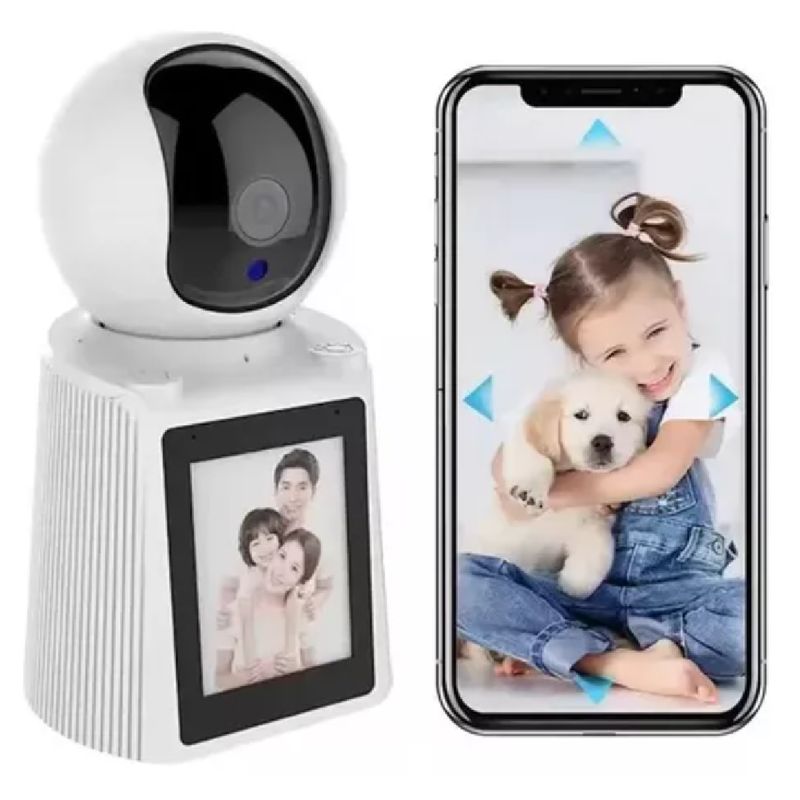 GENERICO - CAMARA POR WIFI 360 CON PANTALLA