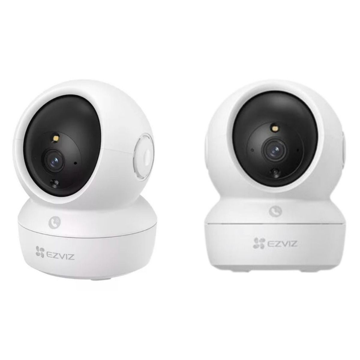 EZVIZ - Combo 2 Cámaras Seguridad Ezviz H6C Pro 3 MP Wifi Giro 2K+ Interior