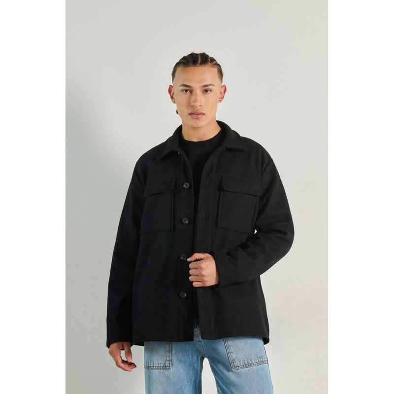 KOAJ - KOAJ CHAQUETA CUELLO TRUCKER LIVIANA PARA HOMBRE CON BOLSILLOS HOMBRE