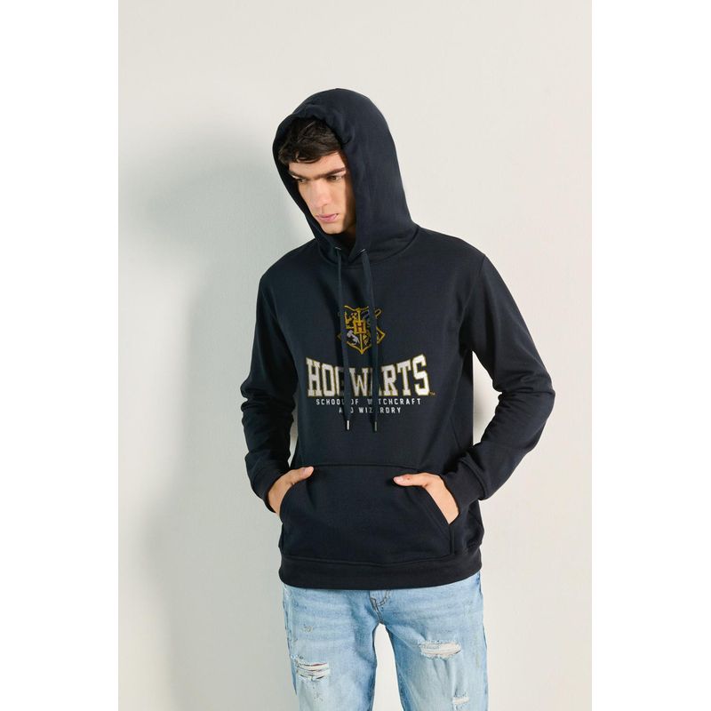 KOAJ - KOAJ Buzo con capota unicolor para hombre cuenta con puños y b HOMBRE