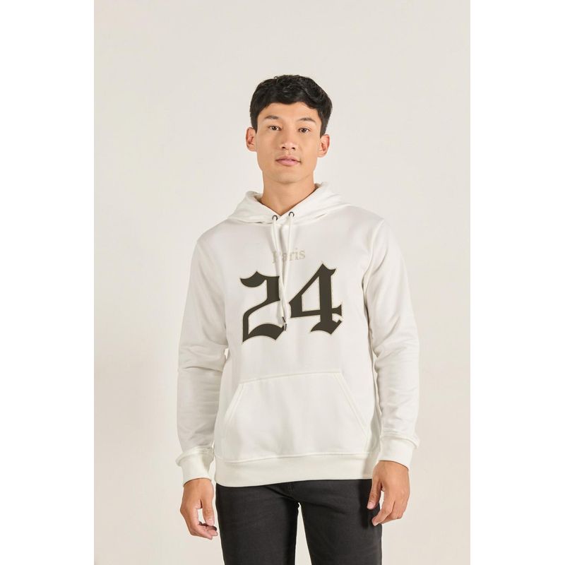 KOAJ - KOAJ Buzo capota con estampado de Paris 24 HOMBRE