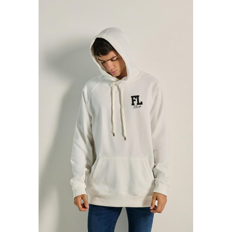 KOAJ - KOAJ Buzo capota ranglan con estampado  College. HOMBRE