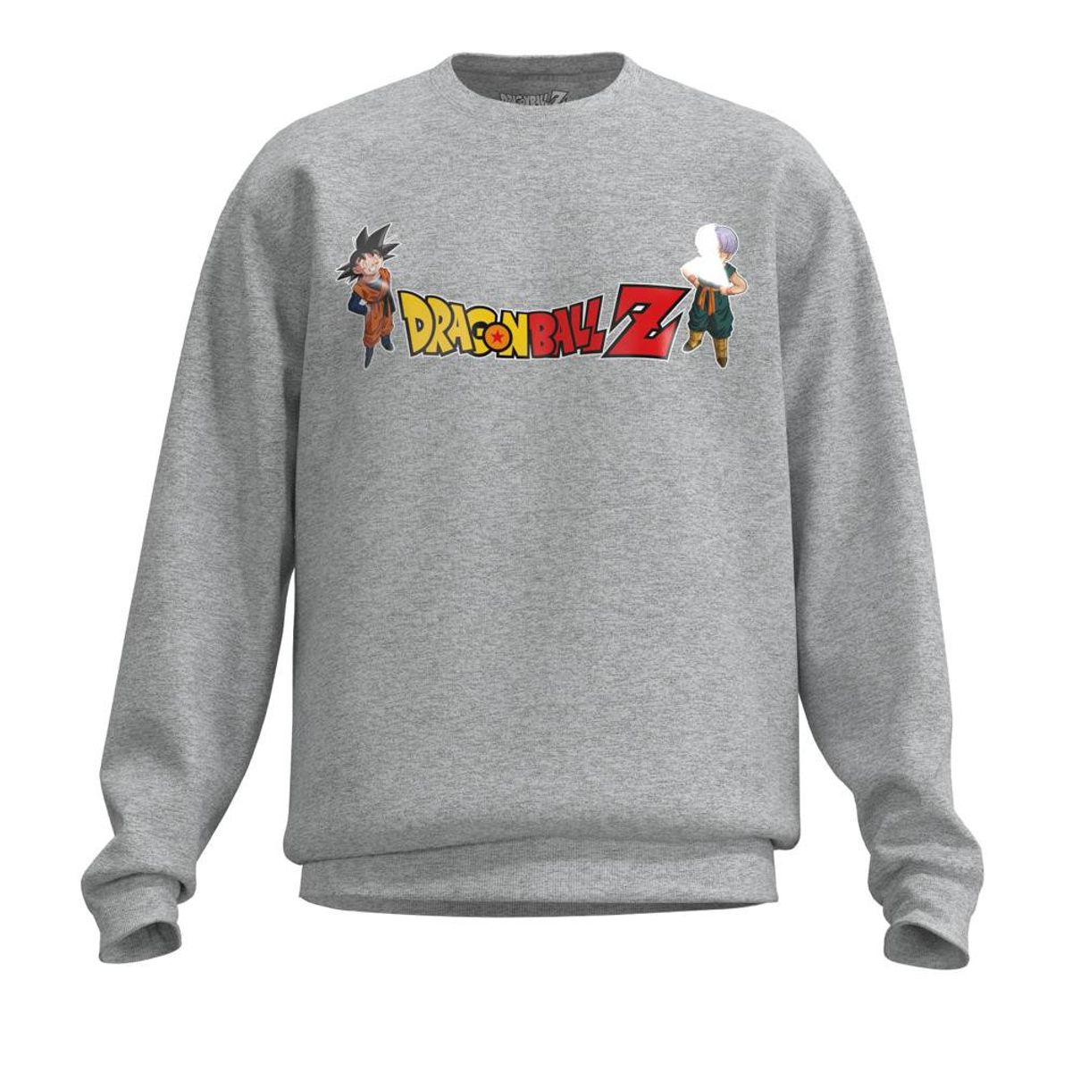 KOAJ - KOAJ Buzo unicolor con diseÃ±o de Dragon Ball Z y cuello red HOMBRE