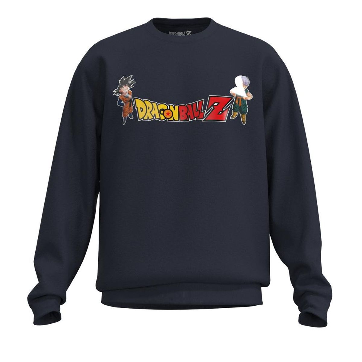 KOAJ - KOAJ Buzo unicolor con diseÃ±o de Dragon Ball Z y cuello red HOMBRE