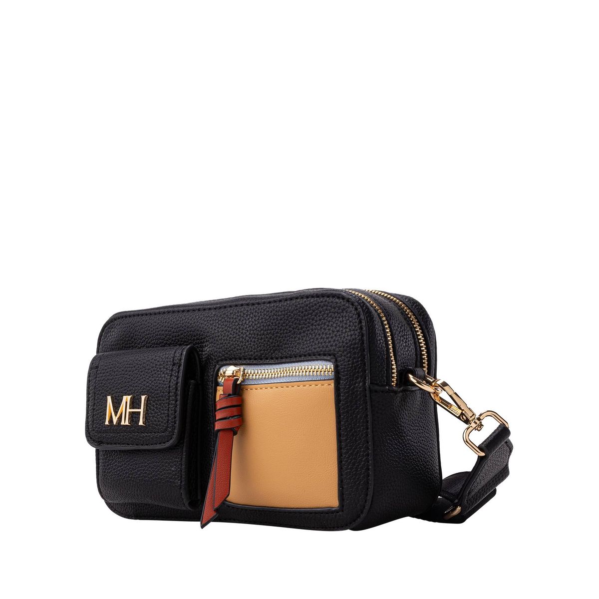 MARIO HERNANDEZ - Camera Bag Tara Negro Terracota