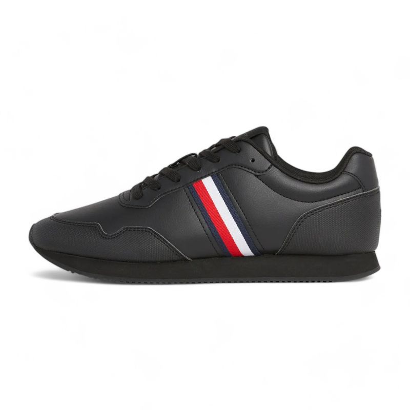 TOMMY HILFIGER - Zapatilla Hombre Tommy Hilfiger Running M04834 Negro